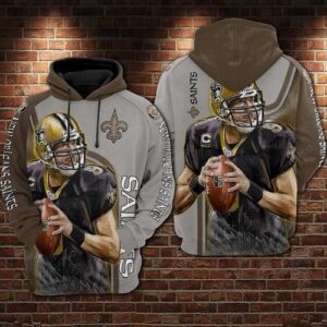 New Orleans Saints Nfl Football Drew Brees 3d Hoodie For Men For Women New Orleans Saints All Over Printed Hoodie. Drew Brees 3d Full Printing Shirt - 9662c53b30b2