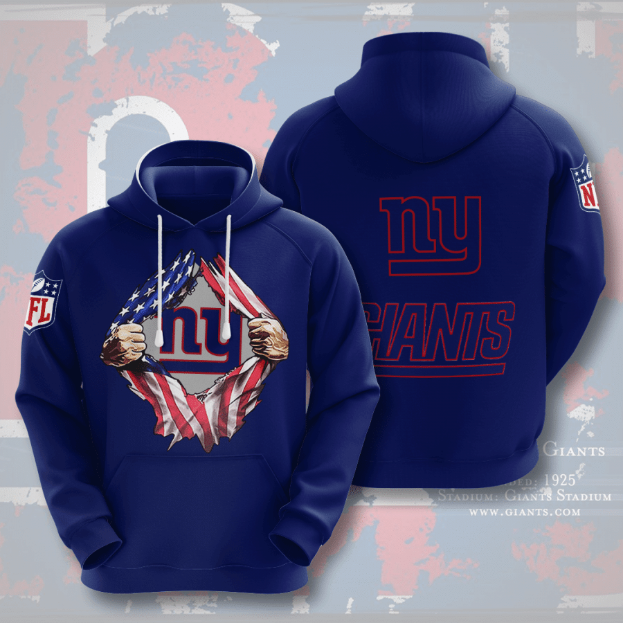 New York Giants 3D Hoodie - c7904069ea33 New York Giants 3D Hoodie - c7904069ea33