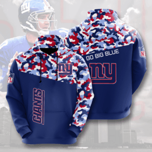 New York Giants 3D Hoodie - f4159af35b9a