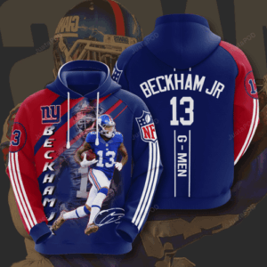 New York Giants Beckham Jr 3D Hoodie For Men For Women - cf324452ab51