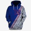 New York Giants Ncaa Football Many Logo 3D Hoodie Sweatshirt For Fans Men Women New York Giants All Over Printed Hoodie. New York Giants 3D Full Printing Shirt - f8a84ca80b1b