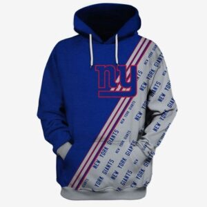 New York Giants Ncaa Football Many Logo 3D Hoodie Sweatshirt For Fans Men Women New York Giants All Over Printed Hoodie. New York Giants 3D Full Printing Shirt - f8a84ca80b1b