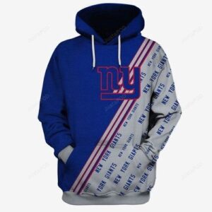 New York Giants Ncaa Football Many Logo 3d Hoodie For Men For Women New York Giants All Over Printed Hoodie. New York Giants 3d Full Printing Shirt - 8622acac29cf