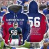 New York Giants Nfl Football Lawrance Taylor 3D Hoodie For Men For Women New York Giants All Over Printed Hoodie. New York Giants 3D Full Printing Shirt - 961eee7d0829