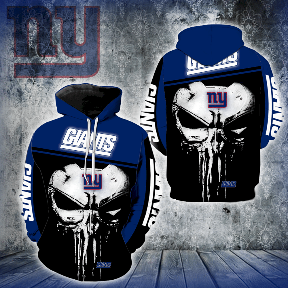 New York Giants Punisher All Over Print 3D Hoodie For Men And Women - e525224382f5 New York Giants Punisher All Over Print 3D Hoodie For Men And Women - e525224382f5