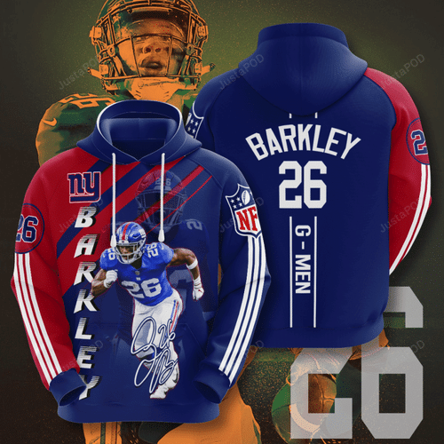 New York Giants SAQUON BARKLEY 3D Hoodie For Men For Women - da974e7d4832 New York Giants SAQUON BARKLEY 3D Hoodie For Men For Women - da974e7d4832