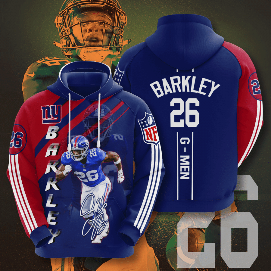 New York Giants Saquon Barkley 3D Hoodie Sweatshirt For Fans Men Women All Over Printed Hoodie - fddb16e5ba8c New York Giants Saquon Barkley 3D Hoodie Sweatshirt For Fans Men Women All Over Printed Hoodie - fddb16e5ba8c