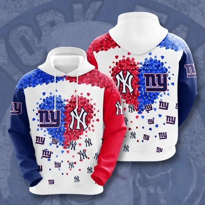 New York Giants X New York Mets Love 3D Hoodie Sweatshirt For Fans Men Women All Over Printed Hoodie - e2c9951c7db8 New York Giants X New York Mets Love 3D Hoodie Sweatshirt For Fans Men Women All Over Printed Hoodie - e2c9951c7db8
