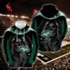 New York Jets Nfl Football Skull Hold Logo 3D Hoodie Sweatshirt For Fans Men Women New York Jets All Over Printed Hoodie. New York Jets 3D Full Printing Shirt - cbd50206e0b3