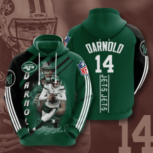 New York Jets Sam Darnold 3D Hoodie Sweatshirt For Fans Men Women All Over Printed Hoodie - efb32b6787f3