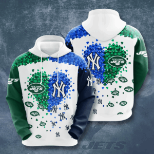 New York Jets Vs New York Yankees 3D Hoodie For Men For Women All Over Printed Hoodie - a69a36a4e536