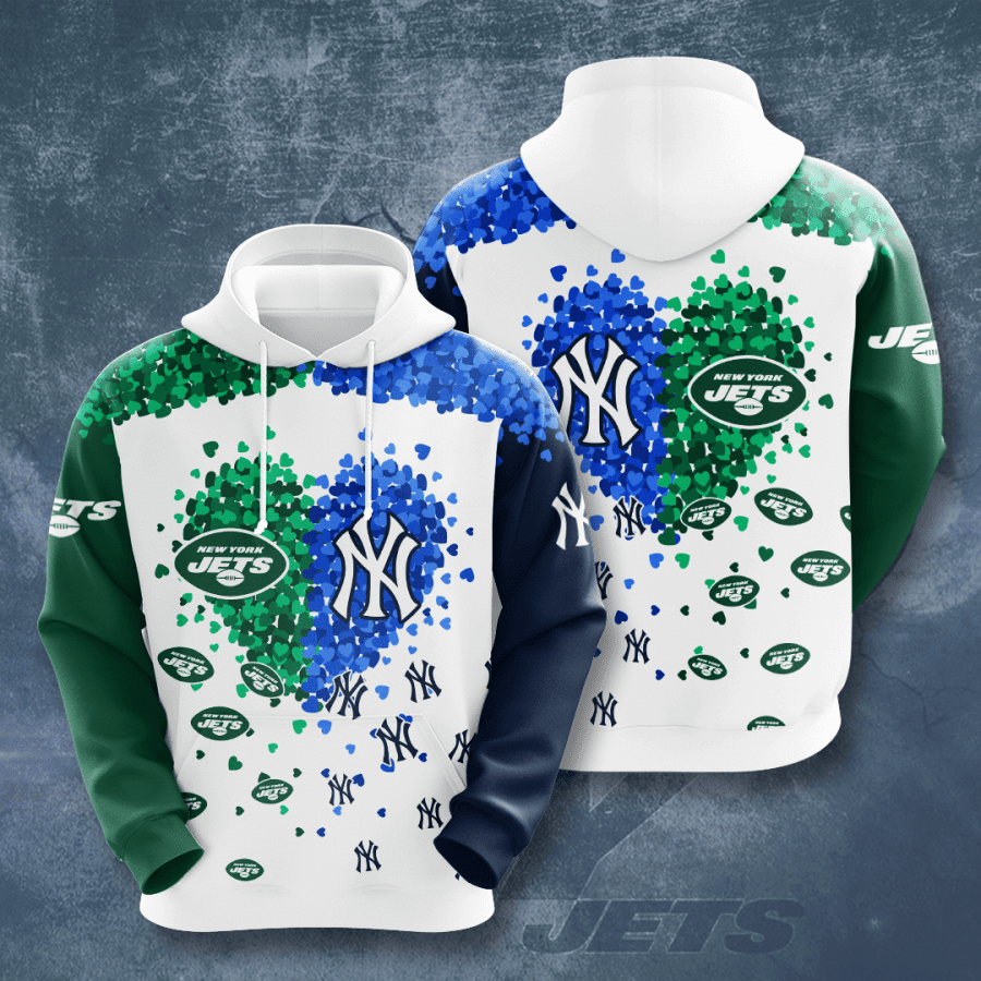 New York Jets Vs New York Yankees 3D Hoodie For Men For Women All Over Printed Hoodie - a69a36a4e536 New York Jets Vs New York Yankees 3D Hoodie For Men For Women All Over Printed Hoodie - a69a36a4e536
