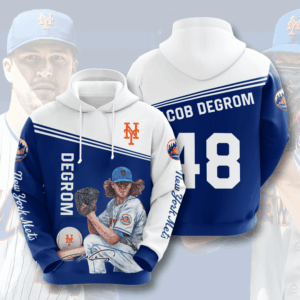 New York Mets 3D Hoodie - 07736138fee2