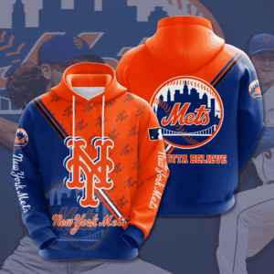 New York Mets 3D Hoodie - f349914c32fb