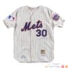 New York Mets Home 1969 Nolan Ryan 30 Baseball Jersey