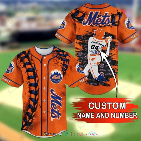 New York Mets Mlb Personalized Baseball Jersey Shirt New York Mets Mlb Personalized Baseball Jersey Shirt