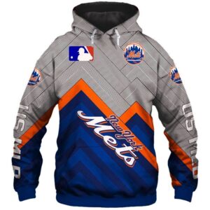 New York Mets Pullover And Zippered Hoodies Custom 3D New York Mets Graphic Printed 3D Hoodie All Over Print Hoodie For Men For Women - c04e11bf38d5