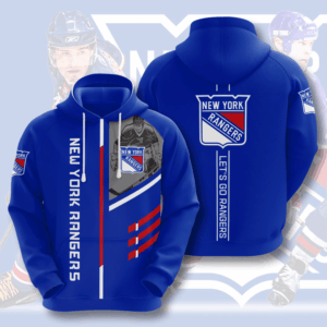 New York Rangers 3D Hoodie - 311c5db984bf