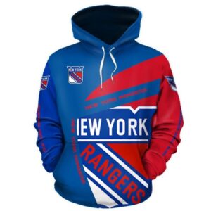 New York Rangers Pullover And Zippered Hoodies Custom 3D New York Rangers Graphic Printed 3D Hoodie All Over Print Hoodie For Men For Women - 4bac03bc47d7