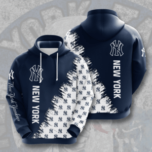 New York Yankees 3D Hoodie - 363a97aeabf2