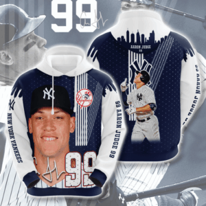 New York Yankees Aaron Judge 99 3D Hoodie - caf645c37dd3