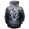 New York Yankees Baseball Skull 3D Hoodie For Men For Women All Over Printed Hoodie - 4f5a14fba7ca