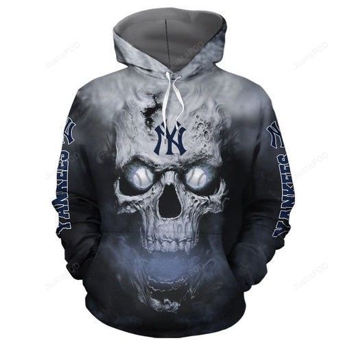 New York Yankees Baseball Skull 3d Hoodie For Men For Women All Over Printed Hoodie - 613c90d9c1a6 New York Yankees Baseball Skull 3d Hoodie For Men For Women All Over Printed Hoodie - 613c90d9c1a6