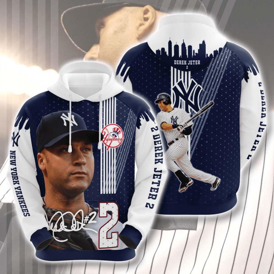 New York Yankees Derek Jeter 3D Hoodie For Men For Women All Over Printed Hoodie - 33407cce08d8 New York Yankees Derek Jeter 3D Hoodie For Men For Women All Over Printed Hoodie - 33407cce08d8