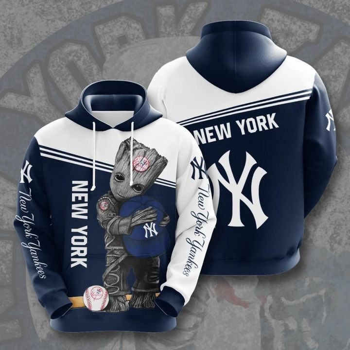 New York Yankees Groot Pullover And Zippered Hoodies Custom 3D Graphic Printed 3D Hoodie All Over Print Hoodie Sweatshirt For Fans Men Women - c58ad0d04453 New York Yankees Groot Pullover And Zippered Hoodies Custom 3D Graphic Printed 3D Hoodie All Over Print Hoodie Sweatshirt For Fans Men Women - c58ad0d04453