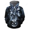 New York Yankees Halloween Horror Night Pullover And Zippered Hoodies Custom 3d Graphic Printed 3d Hoodie All Over Print Hoodie For Men For Women - daf365fae1ba