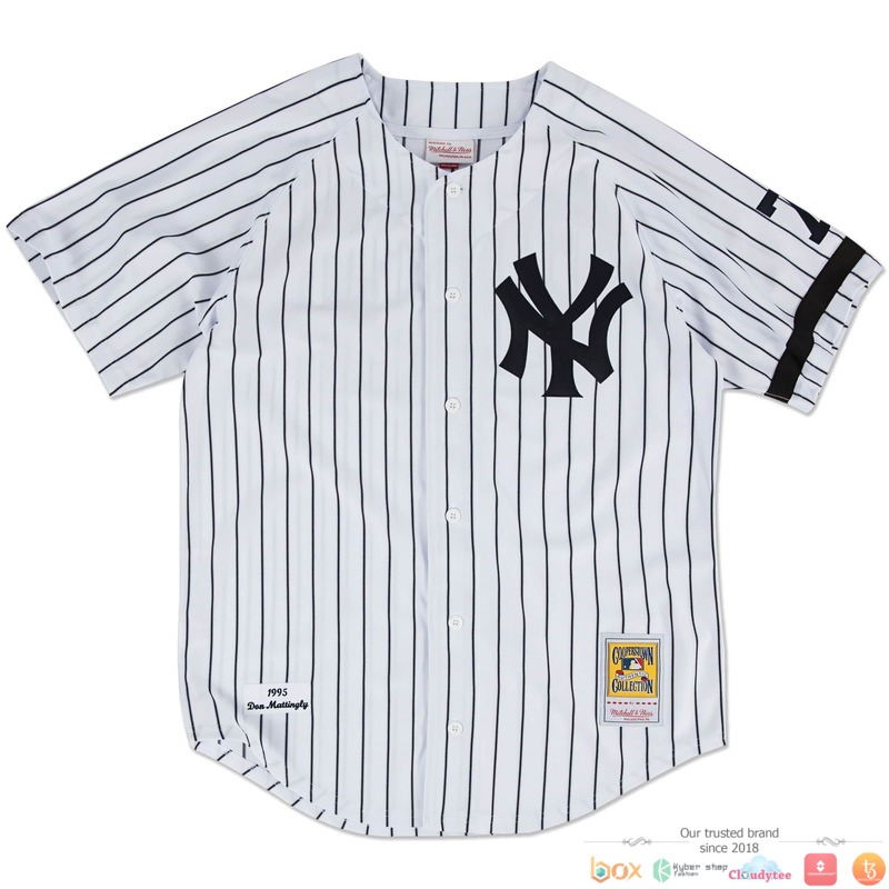 New York Yankees Home 1995 Don Mattingly 23 Baseball Jersey New York Yankees Home 1995 Don Mattingly 23 Baseball Jersey