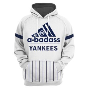 New York Yankees Mlb Football White 3d Hoodie For Men For Women New York Yankees All Over Printed Hoodie. New York Yankees 3d Shirt - ca472ed5a57e