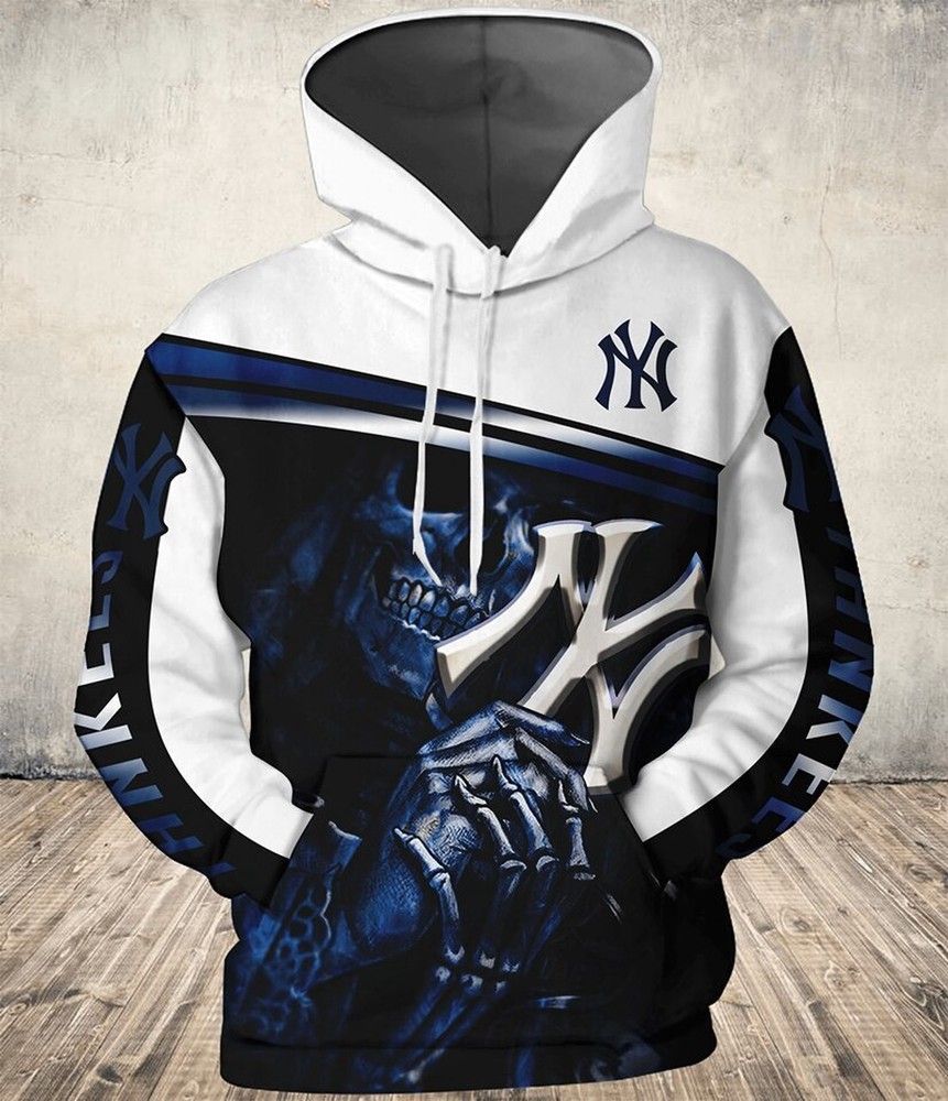 New York Yankees Nfl Football Mlb Skull 3D Hoodie For Men For Women New York Yankees All Over Printed Hoodie. New York Yankees 3D Full Printing Shirt - 82551561600e New York Yankees Nfl Football Mlb Skull 3D Hoodie For Men For Women New York Yankees All Over Printed Hoodie. New York Yankees 3D Full Printing Shirt - 82551561600e