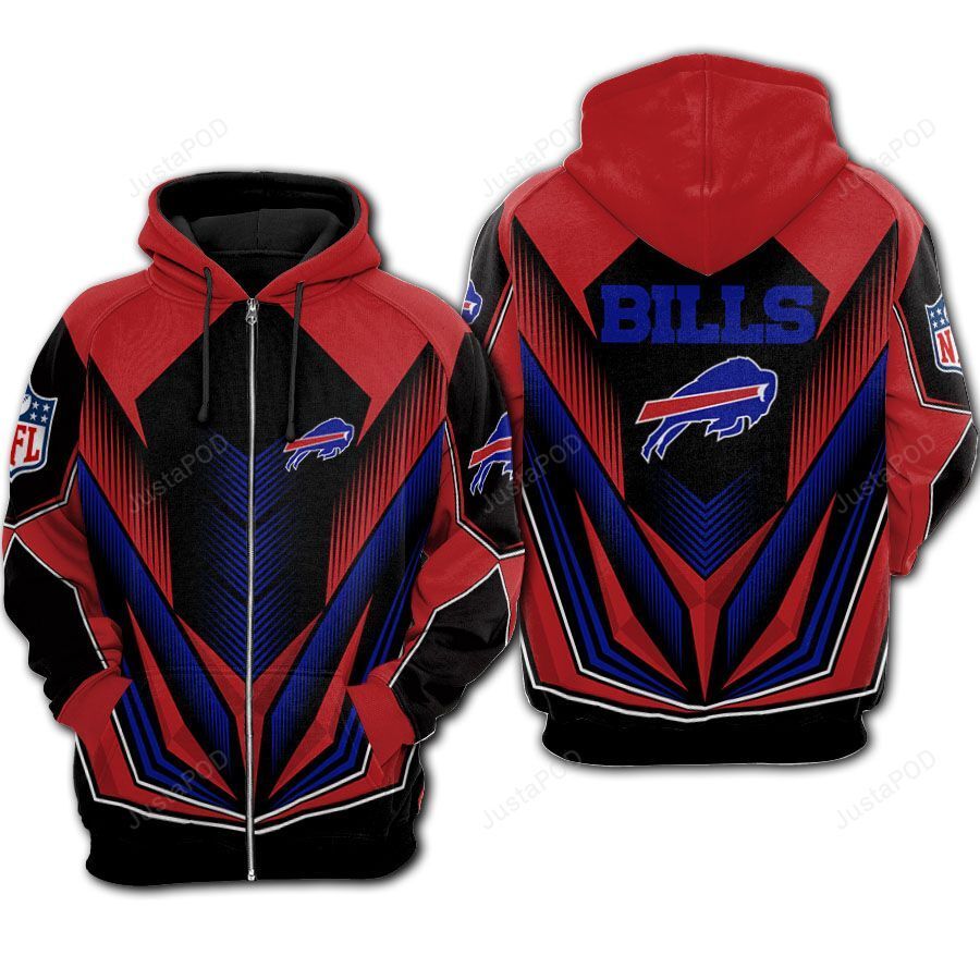 Nfl Buffalo Bills Zippered Hoodie For Fan Newest Design Zip Up 3D Hoodie - 1e0a1349c23e Nfl Buffalo Bills Zippered Hoodie For Fan Newest Design Zip Up 3D Hoodie - 1e0a1349c23e