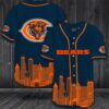 Nfl Chicago Bear Baseball Jersey Shirt