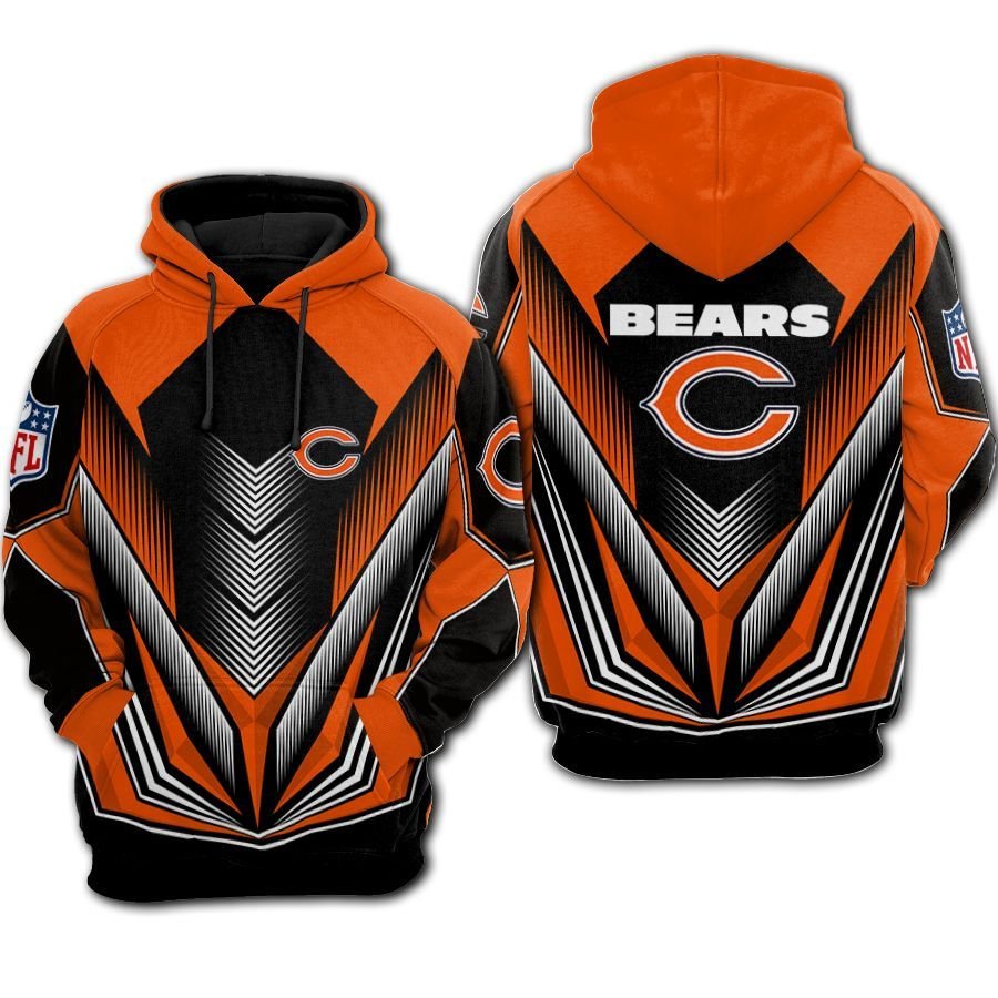 Nfl Chicago Bears Fullover Hoodie For Fan Newest Design 3D Hoodie For Men For Women - cecfe6489bf2 Nfl Chicago Bears Fullover Hoodie For Fan Newest Design 3D Hoodie For Men For Women - cecfe6489bf2