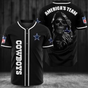 Nfl Dallas Cowboys America’S Team Baseball Jersey Shirt