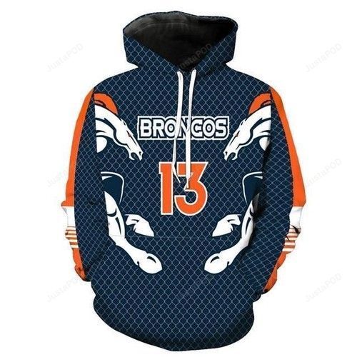 Nfl Denver Broncos Number 13 2020 Pullover And Zippered Hoodies Custom 3d Graphic Printed 3d Hoodie For Men For Women - db0a53686fc4 Nfl Denver Broncos Number 13 2020 Pullover And Zippered Hoodies Custom 3d Graphic Printed 3d Hoodie For Men For Women - db0a53686fc4