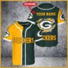 Nfl Green Bay Packers Custom Personalized Name Baseball Jersey