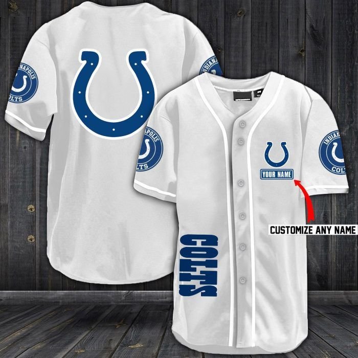 Nfl Indianapolis Colts Baseball Jersey Shirt Nfl Indianapolis Colts Baseball Jersey Shirt