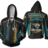Nfl Jacksonville Jaguars Zippered Hoodie Limited Edition Zip Up 3D Hoodie - 07138e473b4d