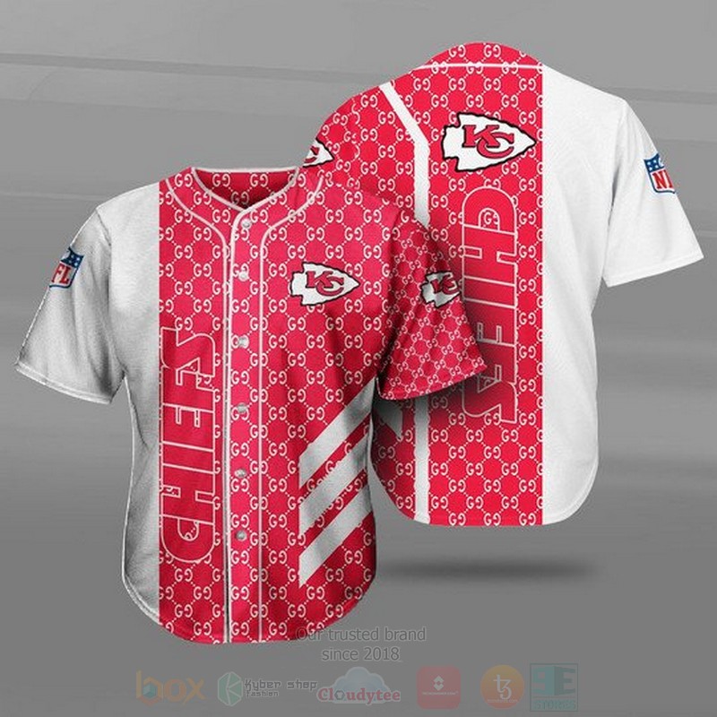 Nfl Kansas City Chiefs Baseball Jersey Shirt Nfl Kansas City Chiefs Baseball Jersey Shirt