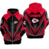 Nfl Kansas City Chiefs Zippered Hoodie For Fan Newest Design Zip Up 3D Hoodie - 7b95e93109bc