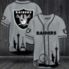 Nfl Las Vegas Raiders Baseball Jersey Shirt