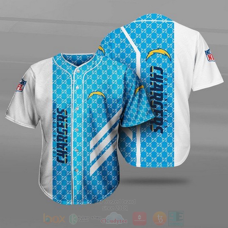 Nfl Los Angeles Chargers Baseball Jersey Shirt Nfl Los Angeles Chargers Baseball Jersey Shirt