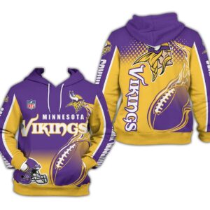 Nfl Minnesota Vikings Fullover Hoodie Limited Edition 3D Hoodie For Men For Women - e45be2bed1ea