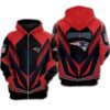 Nfl New England Patriots Zippered Hoodie For Fan Newest Design Zip Up 3D Hoodie 3D Hoodie For Men For Women All Over 3D Printed Zip Hoodie Hoodie Shirt 2020 - 7eb80a3489be