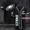 Nfl Philadenphia Eagles Custom Name Baseball Jersey Shirt