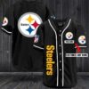 Nfl Pittsburgh Steelers Baseball Jersey Shirt