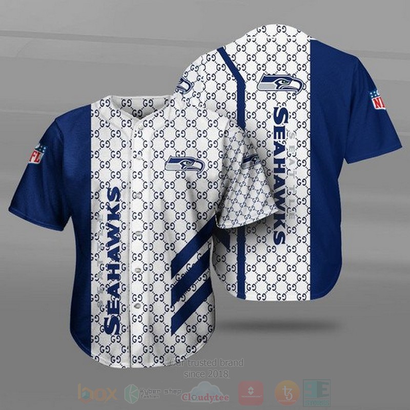 Nfl Seattle Seahawks Baseball Jersey Shirt Nfl Seattle Seahawks Baseball Jersey Shirt